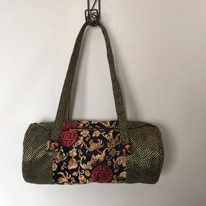 Oriental inspired Roll purse